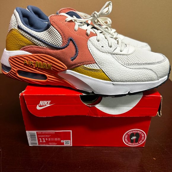 Nike Mens Multicolor Air Max Excee CD4165-017 Leather Sneaker Shoes Size US 11.5 main image 5